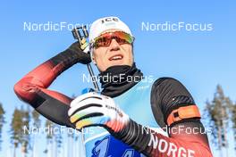 04.03.2022, Kontiolahti, Finland (FIN): Vetle Sjaastad Christiansen (NOR) - IBU World Cup Biathlon, relay men, Kontiolahti (FIN). www.nordicfocus.com. © Manzoni/NordicFocus. Every downloaded picture is fee-liable.