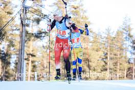 04.03.2022, Kontiolahti, Finland (FIN): David Komatz (AUT) - IBU World Cup Biathlon, relay men, Kontiolahti (FIN). www.nordicfocus.com. © Manzoni/NordicFocus. Every downloaded picture is fee-liable.