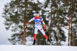 03.03.2022, Kontiolahti, Finland (FIN): Monika Hojnisz-Starega (POL) - IBU World Cup Biathlon, relay women, Kontiolahti (FIN). www.nordicfocus.com. © Manzoni/NordicFocus. Every downloaded picture is fee-liable.