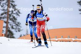03.03.2022, Kontiolahti, Finland (FIN): Anna Juppe (AUT) - IBU World Cup Biathlon, relay women, Kontiolahti (FIN). www.nordicfocus.com. © Manzoni/NordicFocus. Every downloaded picture is fee-liable.
