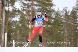 03.03.2022, Kontiolahti, Finland (FIN): Dunja Zdouc (AUT) - IBU World Cup Biathlon, relay women, Kontiolahti (FIN). www.nordicfocus.com. © Manzoni/NordicFocus. Every downloaded picture is fee-liable.