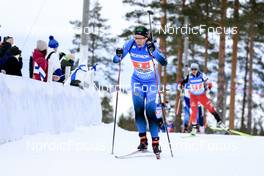 03.03.2022, Kontiolahti, Finland (FIN): Anais Bescond (FRA) - IBU World Cup Biathlon, relay women, Kontiolahti (FIN). www.nordicfocus.com. © Manzoni/NordicFocus. Every downloaded picture is fee-liable.