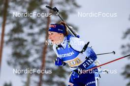 03.03.2022, Kontiolahti, Finland (FIN): Nastassia Kinnunen (FIN) - IBU World Cup Biathlon, relay women, Kontiolahti (FIN). www.nordicfocus.com. © Manzoni/NordicFocus. Every downloaded picture is fee-liable.