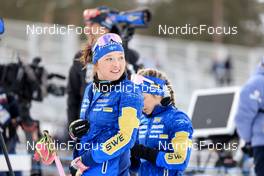 03.03.2022, Kontiolahti, Finland (FIN): Linn Persson (SWE) - IBU World Cup Biathlon, relay women, Kontiolahti (FIN). www.nordicfocus.com. © Manzoni/NordicFocus. Every downloaded picture is fee-liable.