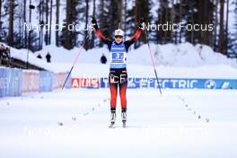 03.03.2022, Kontiolahti, Finland (FIN): Ingrid Landmark Tandrevold (NOR) - IBU World Cup Biathlon, relay women, Kontiolahti (FIN). www.nordicfocus.com. © Manzoni/NordicFocus. Every downloaded picture is fee-liable.