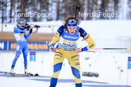 03.03.2022, Kontiolahti, Finland (FIN): Hanna Oeberg (SWE) - IBU World Cup Biathlon, relay women, Kontiolahti (FIN). www.nordicfocus.com. © Manzoni/NordicFocus. Every downloaded picture is fee-liable.