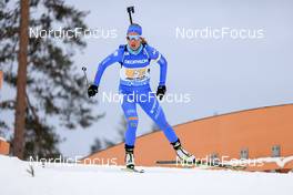 03.03.2022, Kontiolahti, Finland (FIN): Federica Sanfilippo (ITA) - IBU World Cup Biathlon, relay women, Kontiolahti (FIN). www.nordicfocus.com. © Manzoni/NordicFocus. Every downloaded picture is fee-liable.