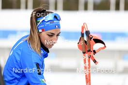 03.03.2022, Kontiolahti, Finland (FIN): Lisa Vittozzi (ITA) - IBU World Cup Biathlon, relay women, Kontiolahti (FIN). www.nordicfocus.com. © Manzoni/NordicFocus. Every downloaded picture is fee-liable.