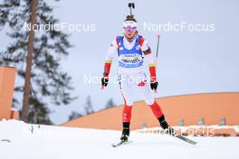 03.03.2022, Kontiolahti, Finland (FIN): Kinga Zbylut (POL) - IBU World Cup Biathlon, relay women, Kontiolahti (FIN). www.nordicfocus.com. © Manzoni/NordicFocus. Every downloaded picture is fee-liable.