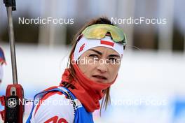 03.03.2022, Kontiolahti, Finland (FIN): Monika Hojnisz-Starega (POL) - IBU World Cup Biathlon, relay women, Kontiolahti (FIN). www.nordicfocus.com. © Manzoni/NordicFocus. Every downloaded picture is fee-liable.