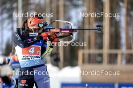03.03.2022, Kontiolahti, Finland (FIN): Vanessa Voigt (GER) - IBU World Cup Biathlon, relay women, Kontiolahti (FIN). www.nordicfocus.com. © Manzoni/NordicFocus. Every downloaded picture is fee-liable.