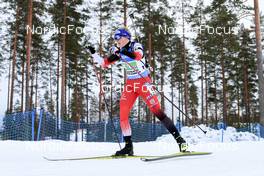 03.03.2022, Kontiolahti, Finland (FIN): Lisa Theresa Hauser (AUT) - IBU World Cup Biathlon, relay women, Kontiolahti (FIN). www.nordicfocus.com. © Manzoni/NordicFocus. Every downloaded picture is fee-liable.