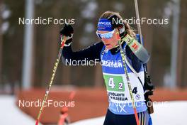 03.03.2022, Kontiolahti, Finland (FIN): Vanessa Hinz (GER) - IBU World Cup Biathlon, relay women, Kontiolahti (FIN). www.nordicfocus.com. © Manzoni/NordicFocus. Every downloaded picture is fee-liable.