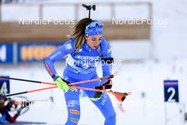 03.03.2022, Kontiolahti, Finland (FIN): Lisa Vittozzi (ITA) - IBU World Cup Biathlon, relay women, Kontiolahti (FIN). www.nordicfocus.com. © Manzoni/NordicFocus. Every downloaded picture is fee-liable.