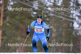03.03.2022, Kontiolahti, Finland (FIN): Anais Bescond (FRA) - IBU World Cup Biathlon, relay women, Kontiolahti (FIN). www.nordicfocus.com. © Manzoni/NordicFocus. Every downloaded picture is fee-liable.