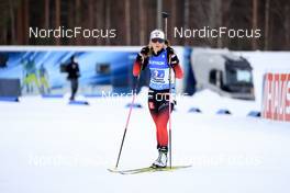 03.03.2022, Kontiolahti, Finland (FIN): Ingrid Landmark Tandrevold (NOR) - IBU World Cup Biathlon, relay women, Kontiolahti (FIN). www.nordicfocus.com. © Manzoni/NordicFocus. Every downloaded picture is fee-liable.