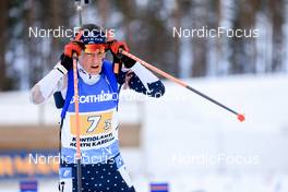 03.03.2022, Kontiolahti, Finland (FIN): Clare Egan (USA) - IBU World Cup Biathlon, relay women, Kontiolahti (FIN). www.nordicfocus.com. © Manzoni/NordicFocus. Every downloaded picture is fee-liable.
