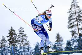 03.03.2022, Kontiolahti, Finland (FIN): Suvi Minkkinen (FIN) - IBU World Cup Biathlon, relay women, Kontiolahti (FIN). www.nordicfocus.com. © Manzoni/NordicFocus. Every downloaded picture is fee-liable.