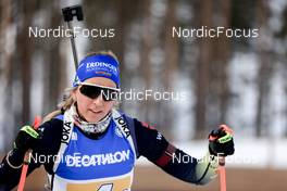 03.03.2022, Kontiolahti, Finland (FIN): Franziska Preuss (GER) - IBU World Cup Biathlon, relay women, Kontiolahti (FIN). www.nordicfocus.com. © Manzoni/NordicFocus. Every downloaded picture is fee-liable.