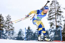 03.03.2022, Kontiolahti, Finland (FIN): Anna Magnusson (SWE) - IBU World Cup Biathlon, relay women, Kontiolahti (FIN). www.nordicfocus.com. © Manzoni/NordicFocus. Every downloaded picture is fee-liable.