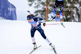 03.03.2022, Kontiolahti, Finland (FIN): Susan Dunklee (USA) - IBU World Cup Biathlon, relay women, Kontiolahti (FIN). www.nordicfocus.com. © Manzoni/NordicFocus. Every downloaded picture is fee-liable.