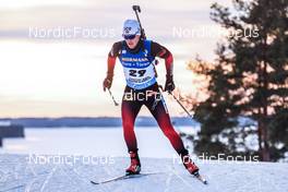 05.03.2022, Kontiolahti, Finland (FIN): Sivert Guttorm Bakken (NOR) - IBU World Cup Biathlon, sprint men, Kontiolahti (FIN). www.nordicfocus.com. © Manzoni/NordicFocus. Every downloaded picture is fee-liable.