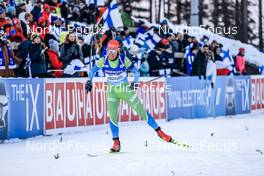 05.03.2022, Kontiolahti, Finland (FIN): Klemen Bauer (SLO) - IBU World Cup Biathlon, sprint men, Kontiolahti (FIN). www.nordicfocus.com. © Manzoni/NordicFocus. Every downloaded picture is fee-liable.