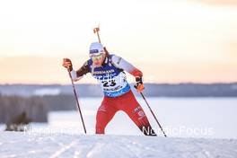 05.03.2022, Kontiolahti, Finland (FIN): Simon Eder (AUT) - IBU World Cup Biathlon, sprint men, Kontiolahti (FIN). www.nordicfocus.com. © Manzoni/NordicFocus. Every downloaded picture is fee-liable.