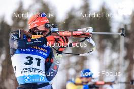 05.03.2022, Kontiolahti, Finland (FIN): Benedikt Doll (GER) - IBU World Cup Biathlon, sprint men, Kontiolahti (FIN). www.nordicfocus.com. © Manzoni/NordicFocus. Every downloaded picture is fee-liable.