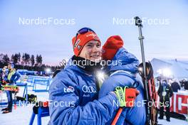 05.03.2022, Kontiolahti, Finland (FIN): Benedikt Doll (GER), Johannes Kuehn (GER), (l-r) - IBU World Cup Biathlon, sprint men, Kontiolahti (FIN). www.nordicfocus.com. © Manzoni/NordicFocus. Every downloaded picture is fee-liable.