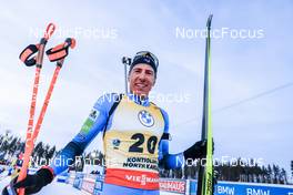 05.03.2022, Kontiolahti, Finland (FIN): Quentin Fillon Maillet (FRA) - IBU World Cup Biathlon, sprint men, Kontiolahti (FIN). www.nordicfocus.com. © Manzoni/NordicFocus. Every downloaded picture is fee-liable.