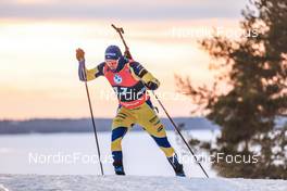 05.03.2022, Kontiolahti, Finland (FIN): Sebastian Samuelsson (SWE) - IBU World Cup Biathlon, sprint men, Kontiolahti (FIN). www.nordicfocus.com. © Manzoni/NordicFocus. Every downloaded picture is fee-liable.