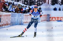 05.03.2022, Kontiolahti, Finland (FIN): Sean Doherty (USA) - IBU World Cup Biathlon, sprint men, Kontiolahti (FIN). www.nordicfocus.com. © Manzoni/NordicFocus. Every downloaded picture is fee-liable.