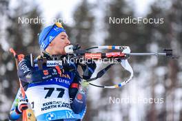 05.03.2022, Kontiolahti, Finland (FIN): David Zobel (GER) - IBU World Cup Biathlon, sprint men, Kontiolahti (FIN). www.nordicfocus.com. © Manzoni/NordicFocus. Every downloaded picture is fee-liable.