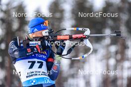 05.03.2022, Kontiolahti, Finland (FIN): David Zobel (GER) - IBU World Cup Biathlon, sprint men, Kontiolahti (FIN). www.nordicfocus.com. © Manzoni/NordicFocus. Every downloaded picture is fee-liable.