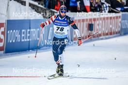 05.03.2022, Kontiolahti, Finland (FIN): Leif Nordgren (USA) - IBU World Cup Biathlon, sprint men, Kontiolahti (FIN). www.nordicfocus.com. © Manzoni/NordicFocus. Every downloaded picture is fee-liable.