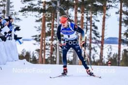 05.03.2022, Kontiolahti, Finland (FIN): Roman Rees (GER) - IBU World Cup Biathlon, sprint men, Kontiolahti (FIN). www.nordicfocus.com. © Manzoni/NordicFocus. Every downloaded picture is fee-liable.