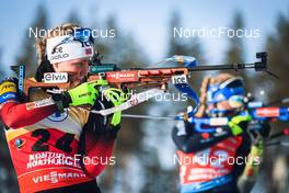 05.03.2022, Kontiolahti, Finland (FIN): Marte Olsbu Roeiseland (NOR) - IBU World Cup Biathlon, sprint women, Kontiolahti (FIN). www.nordicfocus.com. © Manzoni/NordicFocus. Every downloaded picture is fee-liable.