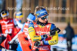 05.03.2022, Kontiolahti, Finland (FIN): Anna Magnusson (SWE) - IBU World Cup Biathlon, sprint women, Kontiolahti (FIN). www.nordicfocus.com. © Manzoni/NordicFocus. Every downloaded picture is fee-liable.