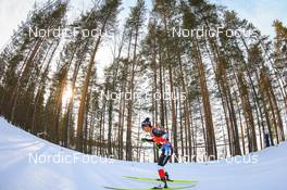 05.03.2022, Kontiolahti, Finland (FIN): Fuyuko Tachizaki (JPN) - IBU World Cup Biathlon, sprint women, Kontiolahti (FIN). www.nordicfocus.com. © Manzoni/NordicFocus. Every downloaded picture is fee-liable.