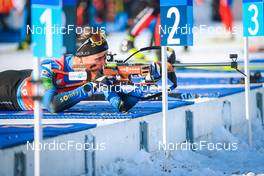 05.03.2022, Kontiolahti, Finland (FIN): Julia Simon (FRA) - IBU World Cup Biathlon, sprint women, Kontiolahti (FIN). www.nordicfocus.com. © Manzoni/NordicFocus. Every downloaded picture is fee-liable.