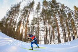 05.03.2022, Kontiolahti, Finland (FIN): Lena Haecki (SUI) - IBU World Cup Biathlon, sprint women, Kontiolahti (FIN). www.nordicfocus.com. © Manzoni/NordicFocus. Every downloaded picture is fee-liable.