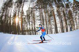05.03.2022, Kontiolahti, Finland (FIN): Anais Chevalier-Bouchet (FRA) - IBU World Cup Biathlon, sprint women, Kontiolahti (FIN). www.nordicfocus.com. © Manzoni/NordicFocus. Every downloaded picture is fee-liable.