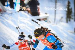 05.03.2022, Kontiolahti, Finland (FIN): Julia Simon (FRA) - IBU World Cup Biathlon, sprint women, Kontiolahti (FIN). www.nordicfocus.com. © Manzoni/NordicFocus. Every downloaded picture is fee-liable.