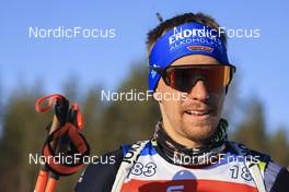 02.03.2022, Kontiolahti, Finland (FIN): David Zobel (GER) - IBU World Cup Biathlon, training, Kontiolahti (FIN). www.nordicfocus.com. © Manzoni/NordicFocus. Every downloaded picture is fee-liable.