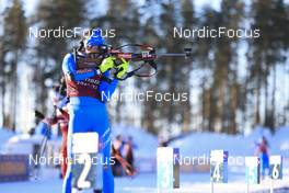 01.03.2022, Kontiolahti, Finland (FIN): Lisa Vittozzi (ITA) - IBU World Cup Biathlon, training, Kontiolahti (FIN). www.nordicfocus.com. © Manzoni/NordicFocus. Every downloaded picture is fee-liable.