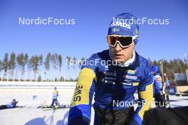02.03.2022, Kontiolahti, Finland (FIN): Sebastian Samuelsson (SWE) - IBU World Cup Biathlon, training, Kontiolahti (FIN). www.nordicfocus.com. © Manzoni/NordicFocus. Every downloaded picture is fee-liable.