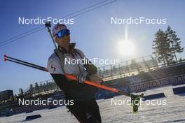 02.03.2022, Kontiolahti, Finland (FIN): Felix Leitner (AUT) - IBU World Cup Biathlon, training, Kontiolahti (FIN). www.nordicfocus.com. © Manzoni/NordicFocus. Every downloaded picture is fee-liable.