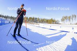01.03.2022, Kontiolahti, Finland (FIN): Deedra Irwin (USA) - IBU World Cup Biathlon, training, Kontiolahti (FIN). www.nordicfocus.com. © Manzoni/NordicFocus. Every downloaded picture is fee-liable.
