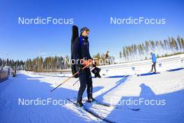 01.03.2022, Kontiolahti, Finland (FIN): Clare Egan (USA) - IBU World Cup Biathlon, training, Kontiolahti (FIN). www.nordicfocus.com. © Manzoni/NordicFocus. Every downloaded picture is fee-liable.